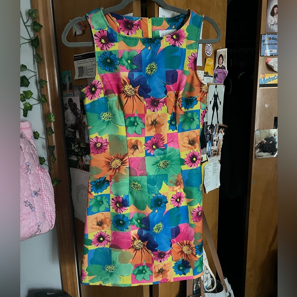 90s Pop Art Mod Dress
